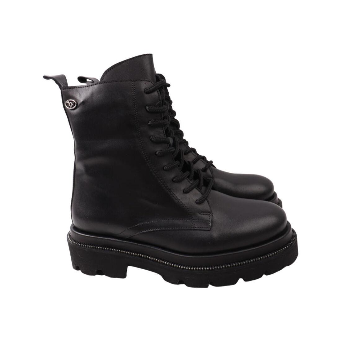 Черевики жіночі Tucino чорні натуральна шкіра, 38, фото 1