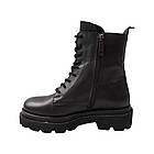 Черевики жіночі Tucino чорні натуральна шкіра, 38, фото 2