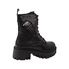 Черевики жіночі Aquamarin чорні натуральна шкіра, 40, фото 4