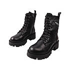 Черевики жіночі Aquamarin чорні натуральна шкіра, 40, фото 5