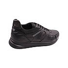 Кросівки чоловічі Brave чорні натуральна шкіра, 41, фото 4