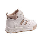 Черевики жіночі Melanda молочні натуральна шкіра, 40, фото 4