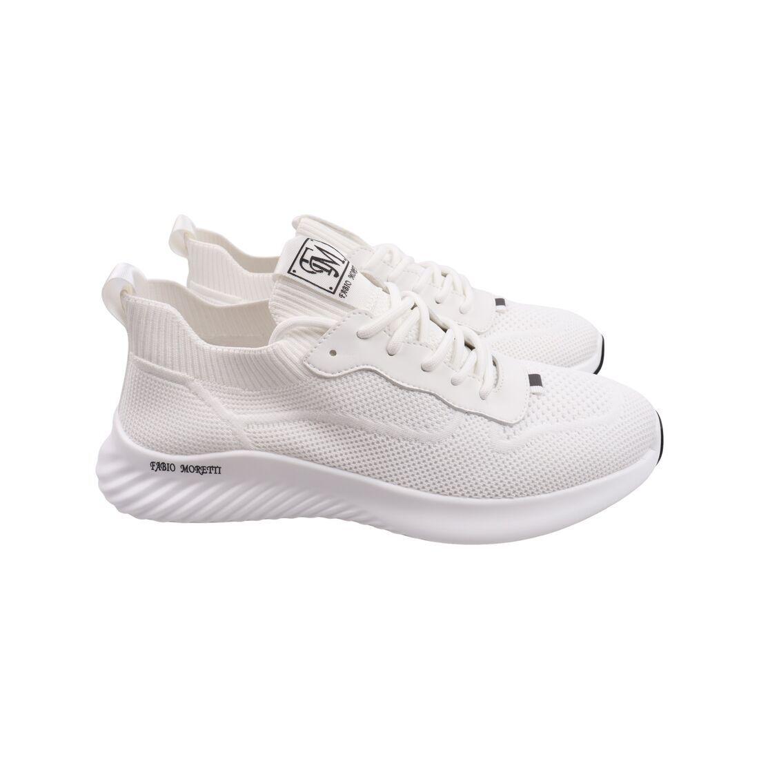 Кросівки чоловічі Brooman білі текстиль, 44, фото 1