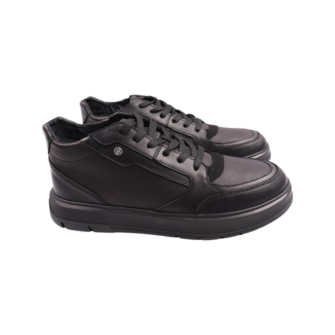 Черевики чоловічі Brave чорні натуральна шкіра, 42, фото 1