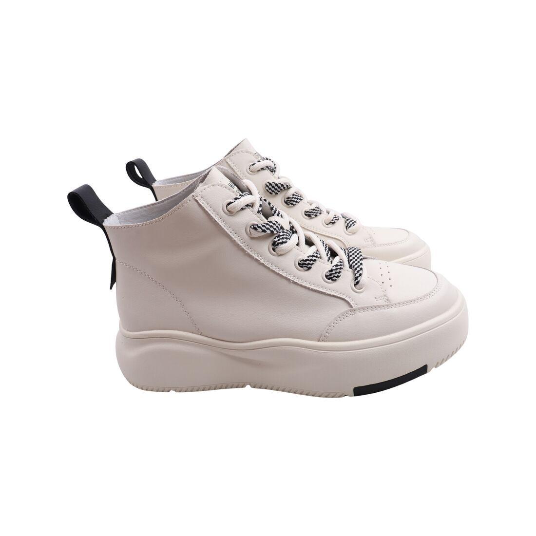 Черевики жіночі Berisstini молочні натуральна шкіра, 39, фото 1