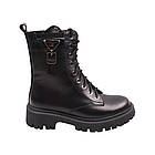 Черевики жіночі R&Y чорні натуральна шкіра, 40, фото 3