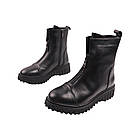 Черевики жіночі Aquamarin чорні натуральна шкіра, 37, фото 5