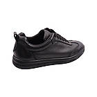 Кеди чоловічі Cosottinni чорні натуральна шкіра, 43, фото 4