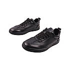 Кеди чоловічі Cosottinni чорні натуральна шкіра, 43, фото 5