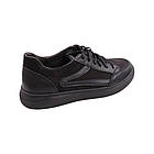 Кеди чоловічі Vadrus чорні натуральна шкіра, 40, фото 4