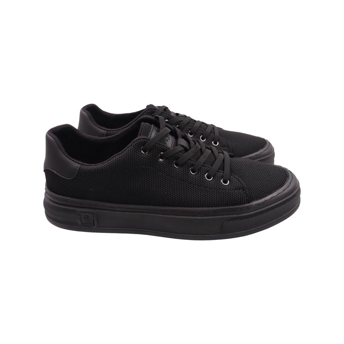 Кеди чоловічі Brooman чорні текстиль, 40, фото 1