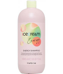 Тонізуючий шампунь проти випадіння волосся Inebrya Ice Cream Energy Shampoo 1000 мл