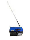 Радіоприймач колонка MP3 Golon RX-080 Blue, фото 10