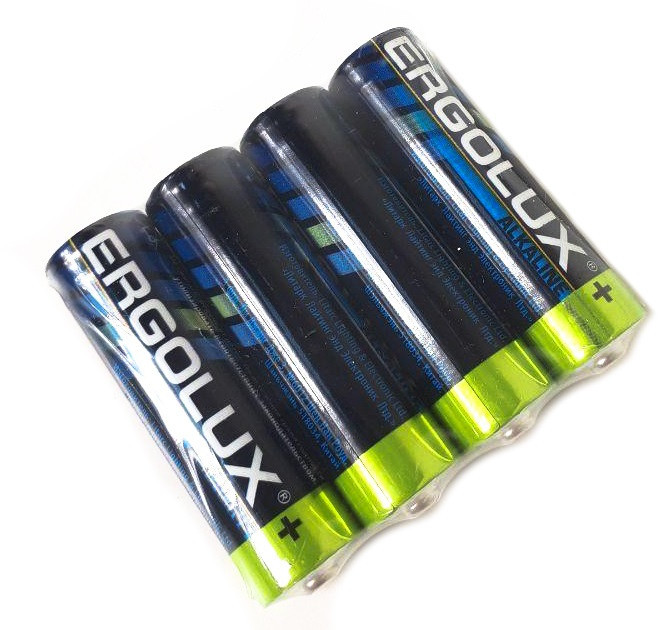 Батарейки Ergolux AA LR6, 4 шт