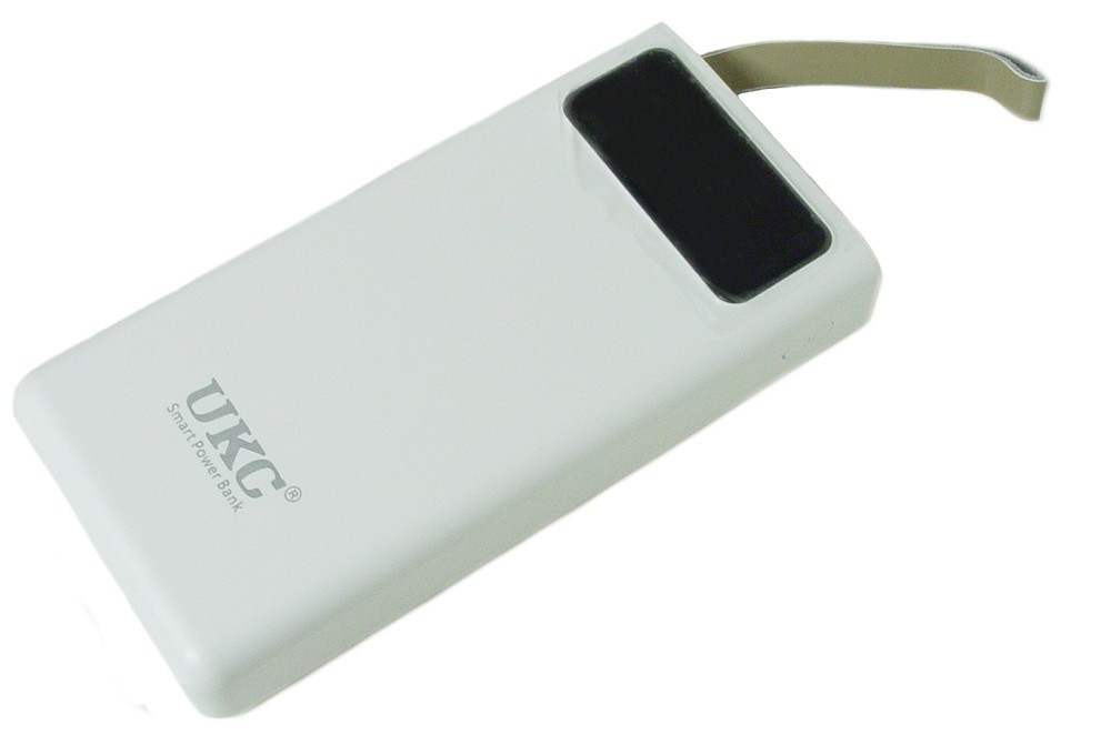 УМБ портативний зарядний Power Bank UKC C08 60000 mah, біле