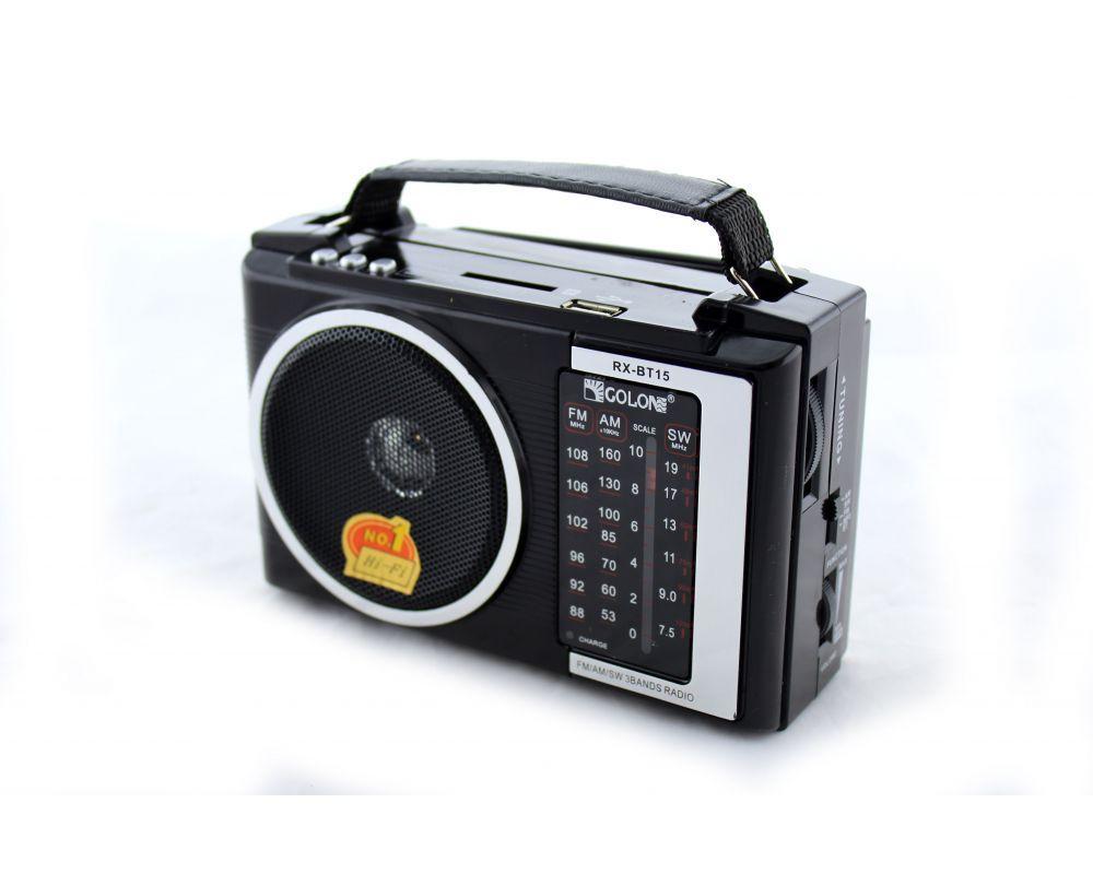 Радиоприемник колонка MP3 Golon RX-BT15 Bluetooth
