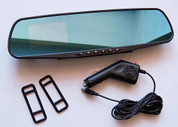 Автомобільний відеореєстратор дзеркало DVR 138, 1 камера | Автореєстратор