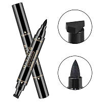 Двостороння підводка штамп штамп snail girl eyeliner для ідеальної стрілки