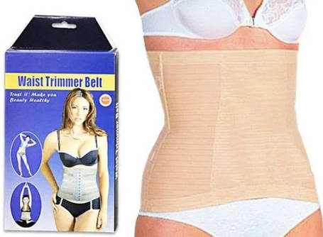 Коригуючий пояс-корсет Waist Trimmer Belt | Стягуючий пояс для живота жіночий, фото 2