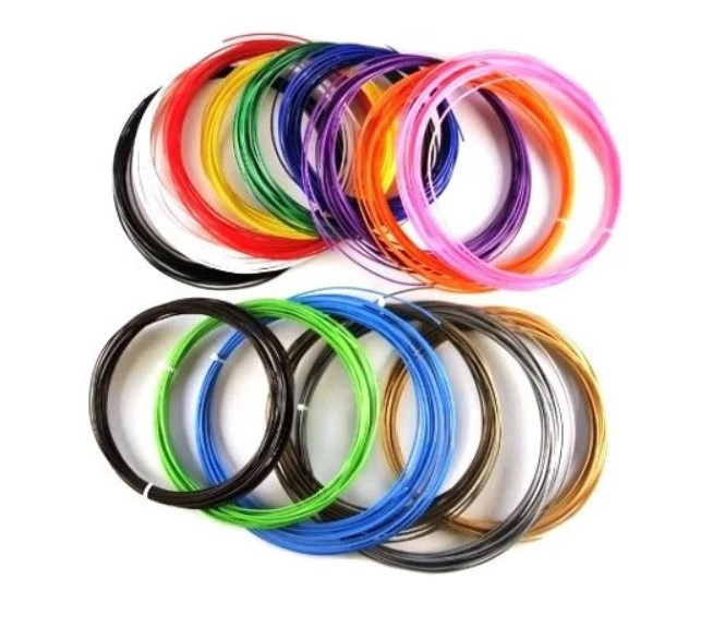 Нитка PLA пластику для 3Д ручки 10м, Стрижень для 3D ручки, фото 1