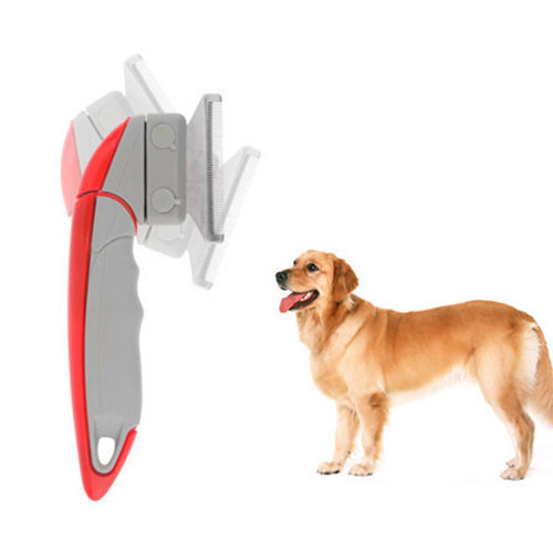 Фурмінатор металевий гребінець для тварин Shed Ender Pro, щітка для вичісування, машинка для грумінгу, фото 1