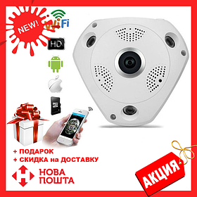 Панорамна IP Камера Відеоспостереження Стельова CAD 1317 VR CAM 3D VR CAM 3D Wi-Fi DVR