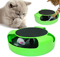 Интерактивная игра для котов с точилкой для когтей Trixie Catch The Mouse | кот и мышь | когтеточка