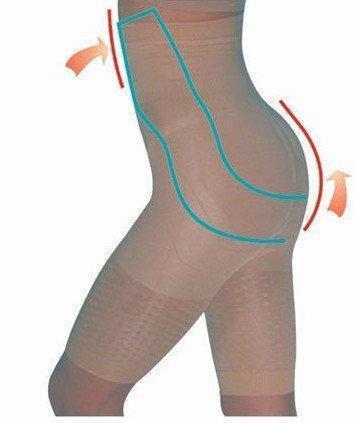 Білизна для корекції фігури California Beauty Slim N Lift, Стягуючі шорти з високою талією, фото 1