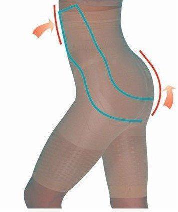 Білизна для корекції фігури California Beauty Slim N Lift, Стягуючі шорти з високою талією розмір XXL, фото 1