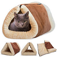 Домик - лежанка для собак и кошек Kitty Shack | домик для животных 2 в 1