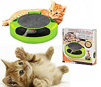 Интерактивная игрушка для кошек "Поймай мышку" CATCH THE MOUSE | Кошачья игрушка