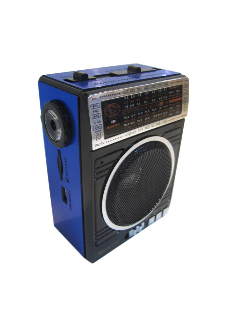 Радіоприймач колонка MP3 Golon RX-078 Blue