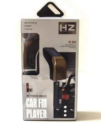 FM модулятор H7BT, Автомобільний трансмітер, FM-передавач для авто від прикурювача, фото 1