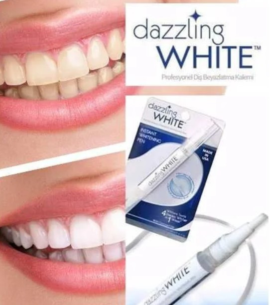 Олівець для відбілювання зубів Dazzling White, Відбілювальний олівець для зубної емалі