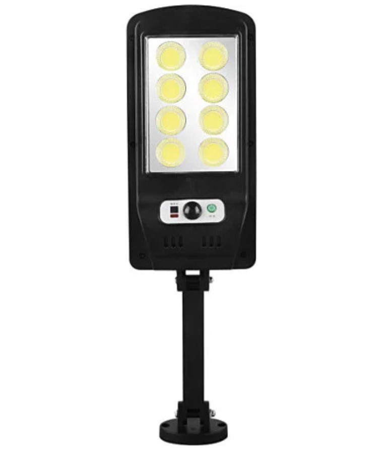 Вуличний ліхтар на сонячній батареї W756-8 (COB) | Світильник вуличний світлодіодний | Зовнішнє освітлення