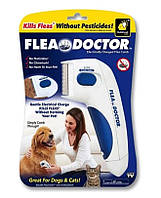 Электрическая расческа для животных Flea Doctor с функцией уничтожения блох | Фурминатор для животных