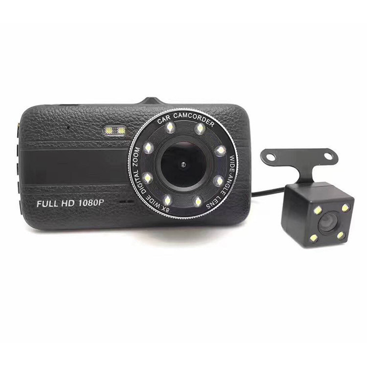 Автомобільний відеореєстратор DVR CT520 2 камери, автореєстратор, реєстратор авто, фото 1