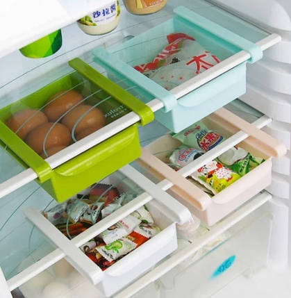Органайзер на холодильник refrigerator shelf, Підвісний контейнер для холодильника, фото 1