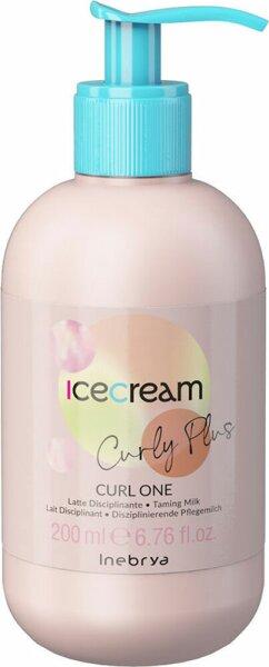 Молочко 15в1 для укладання кучерявого волосся Inebrya Ice Cream Curly Plus Curl One 15 in1 200 мл