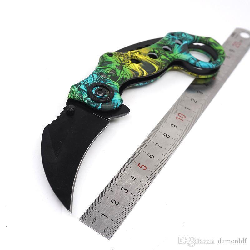 Якісний ніж Керамбіт череп SOG Karambit для самооборони або туризму
