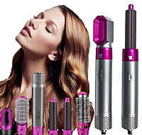 Стайлер 5в1 Hot Air Styler для разных типов волос с функциями придания объема, выпрямления, укладки