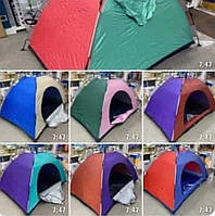 Палатка автоматическая 3-х местная 200х150х135 см (разные цвета) | Самораскладная палатка