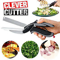Універсальні кухонні ножиці Clever cutter / ніж-ножиці 3 в 1 / розумні ножиці