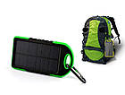 Сонячне зарядний пристрій Power Bank 10000 mAh, фото 5