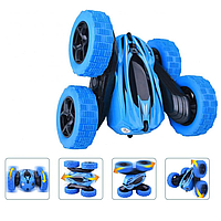 Машинка-перевертиш Stunt Car Синя, Трюковий всюдихід на радіокеруванні, Машинка на пульті управління