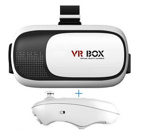 Окуляри віртуальної реальності VR BOX 2.0 + пульт (Джойстик)