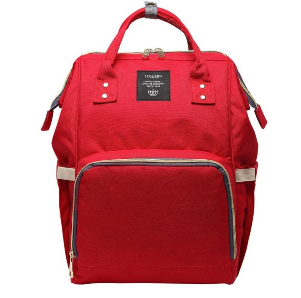 Сумка для мам MOTHER BAG ЧЕРВОНА, Мамський рюкзак
