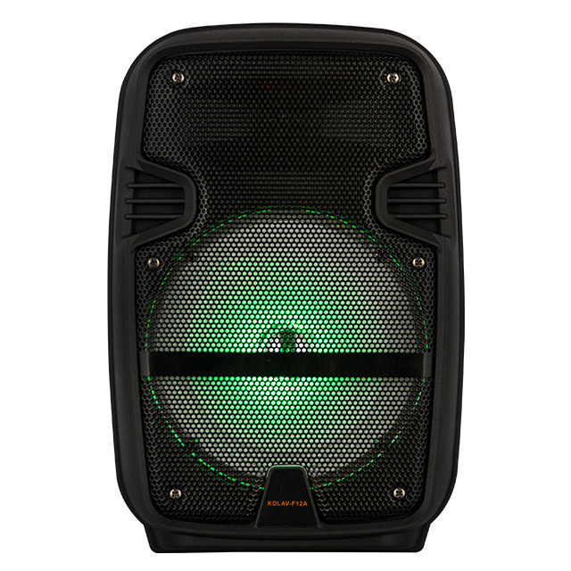Портативна колонка на акумуляторі з мікрофоном KOLAV-F12A 6.5"/USB/TF/FM/Bluetooth/TWS, Колонка для музики