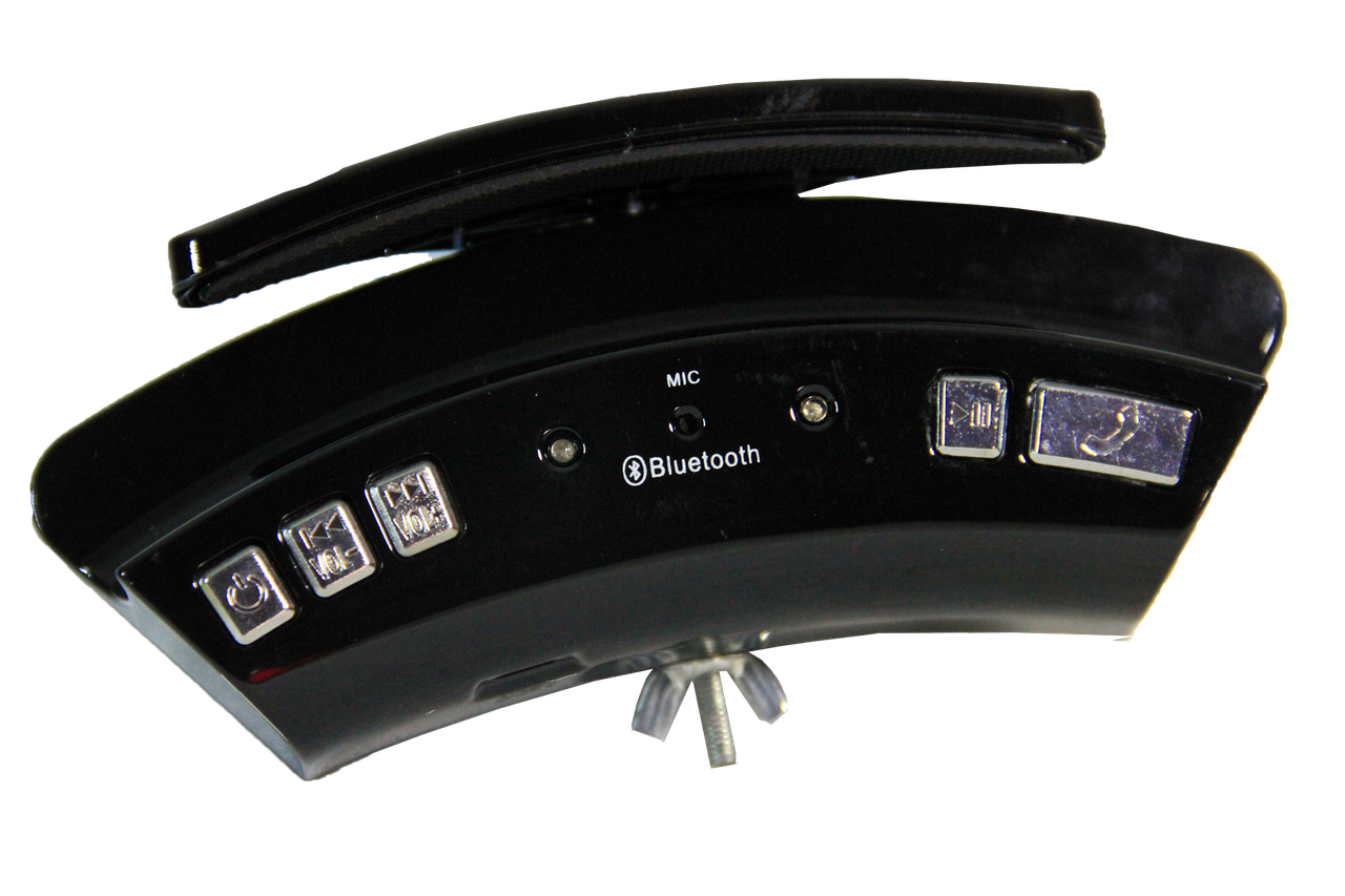 Автомобільна бездротова Bluetooth гарнітура WS-128 із затискачем для керма, портативна колонка