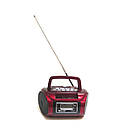 Бумбокс радіоприймач MP3 Golon RX 662Q Red, фото 4